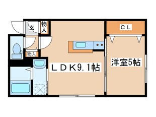 MION′S南あいの里の物件間取画像